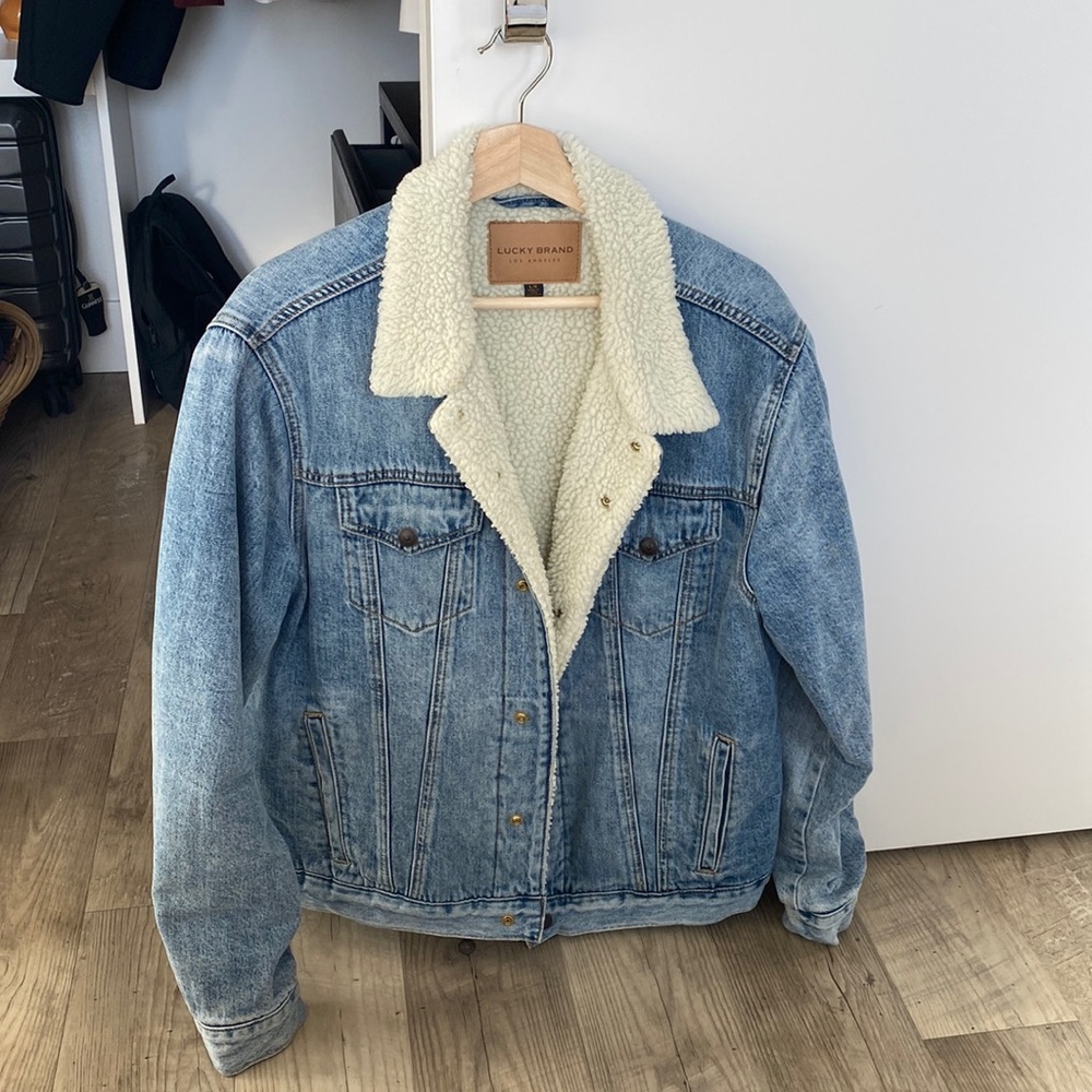 Lucky Brand Denim Sherpa L